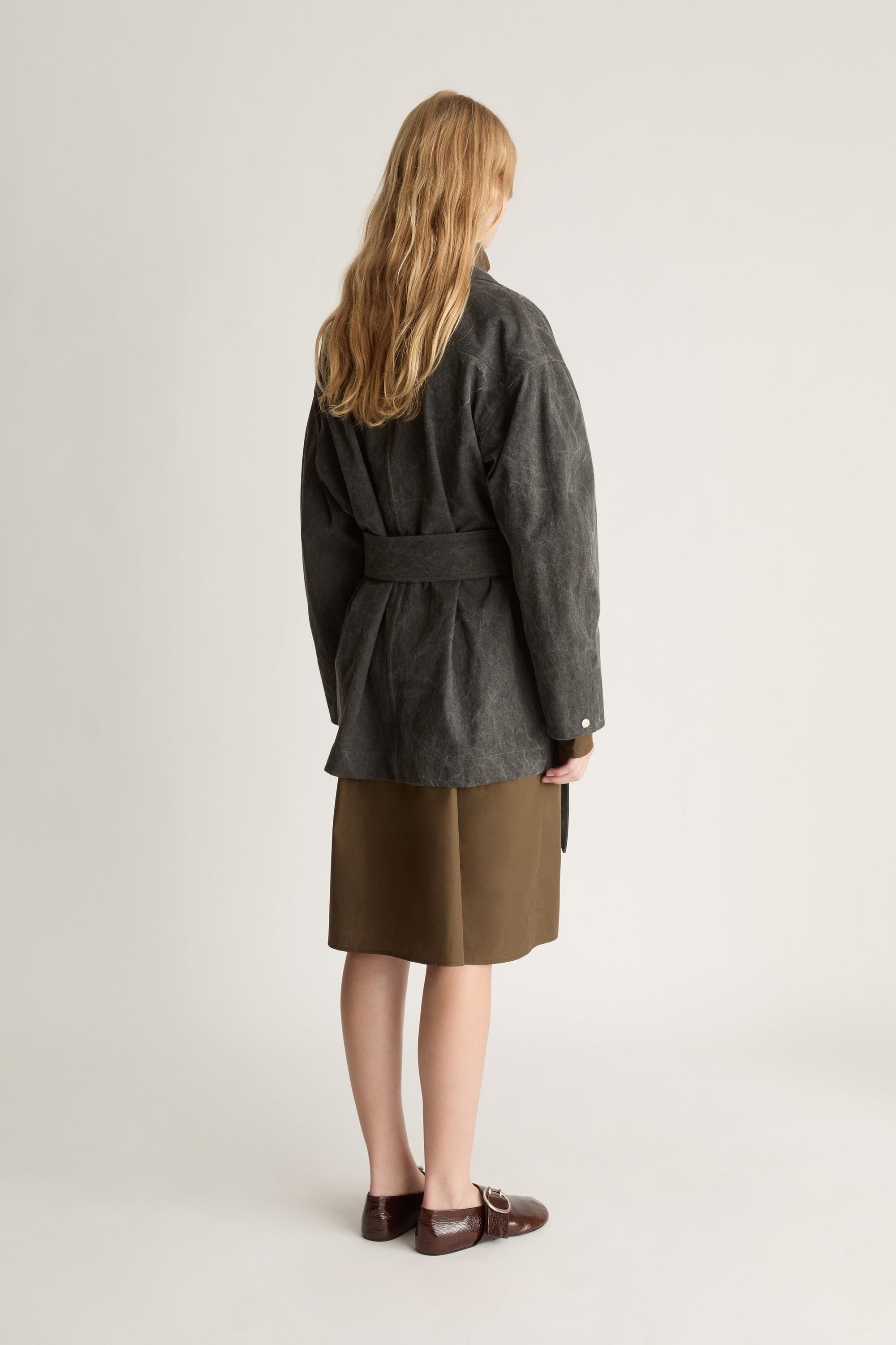 Lenny Canvas Pea Coat