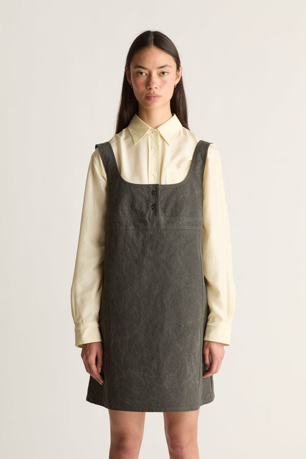 Lenny Canvas Pinafore