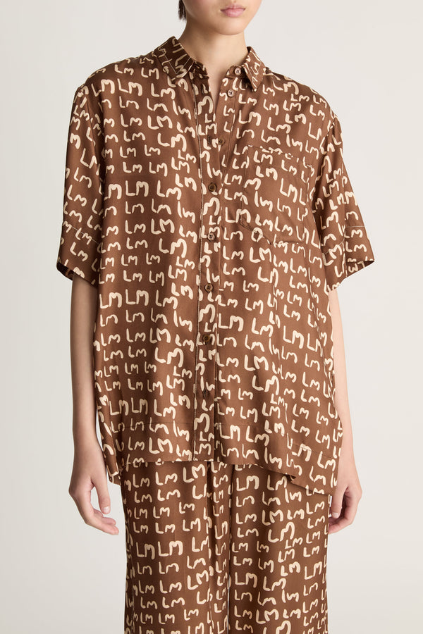 LM Monogram Short Sleeve Shirt