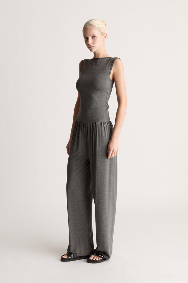 Recline Pant in Charcoal