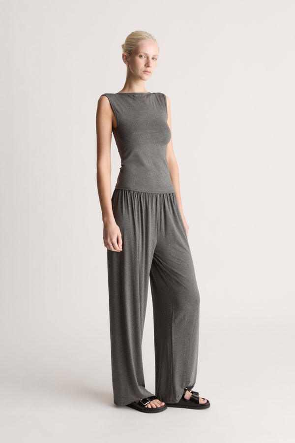 Recline Pant in Charcoal