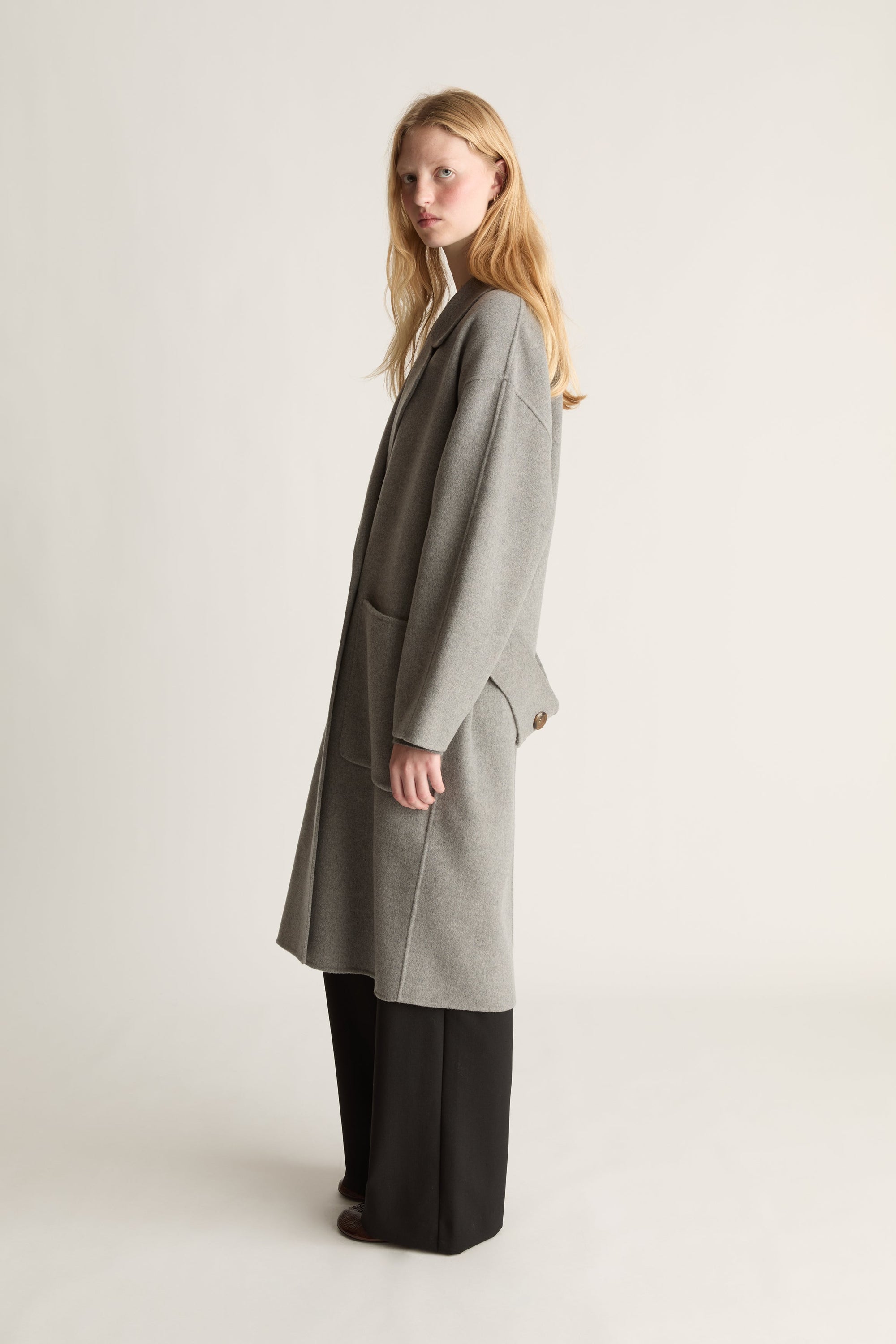 Florentine Cashmere Cocoon Coat