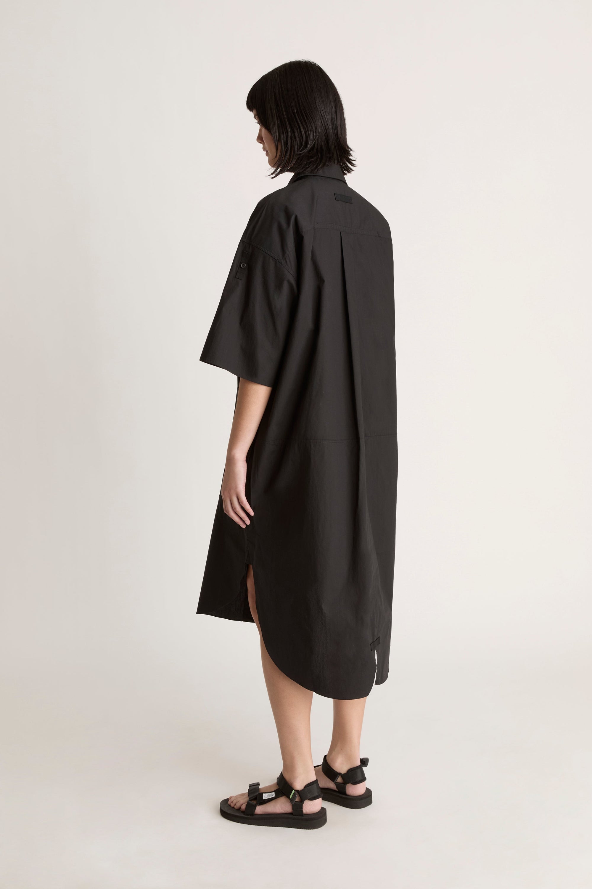 LM Poplin SS Shirt Dress