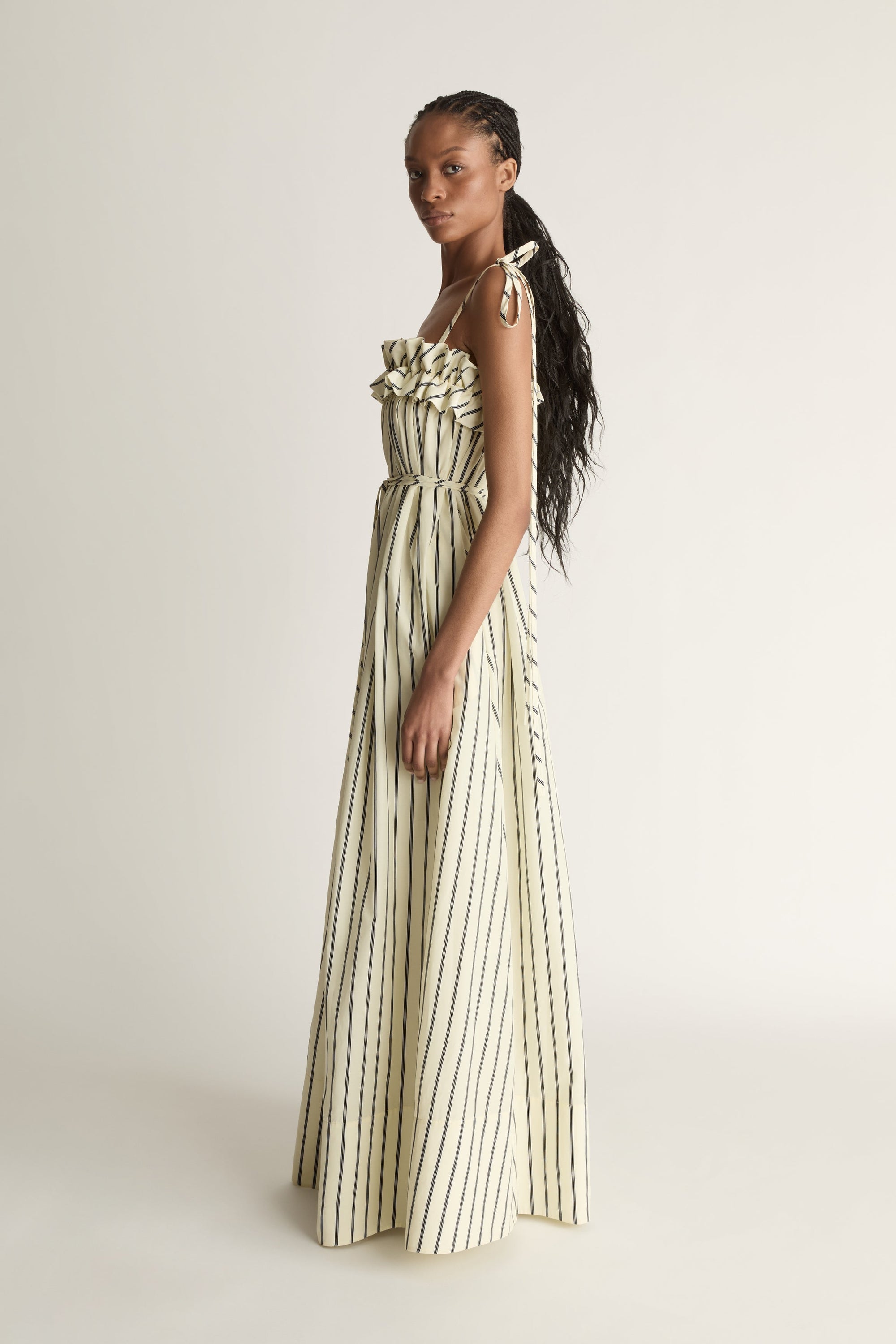 Ava Silk Cotton Dress