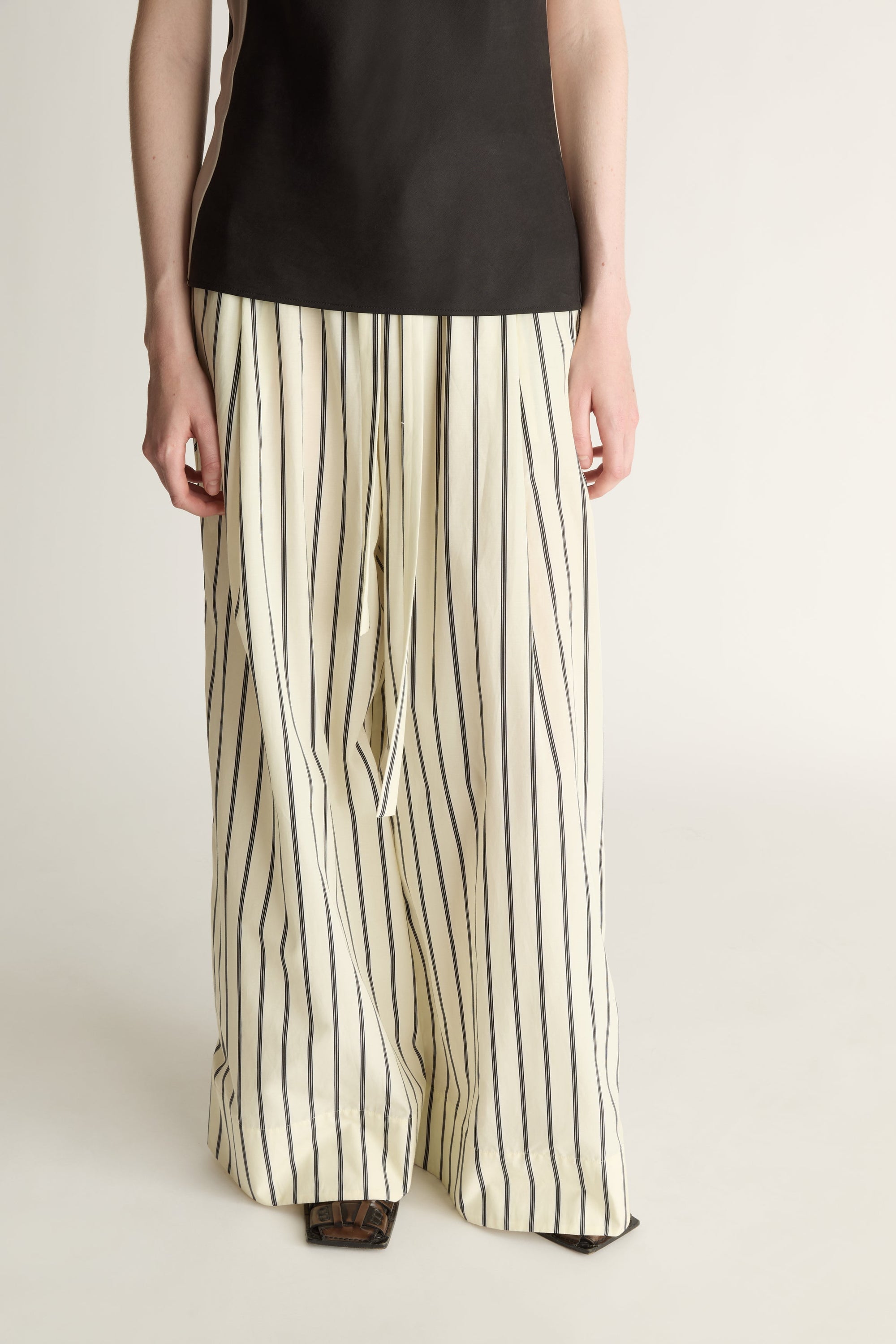 Ava Silk Cotton Pant