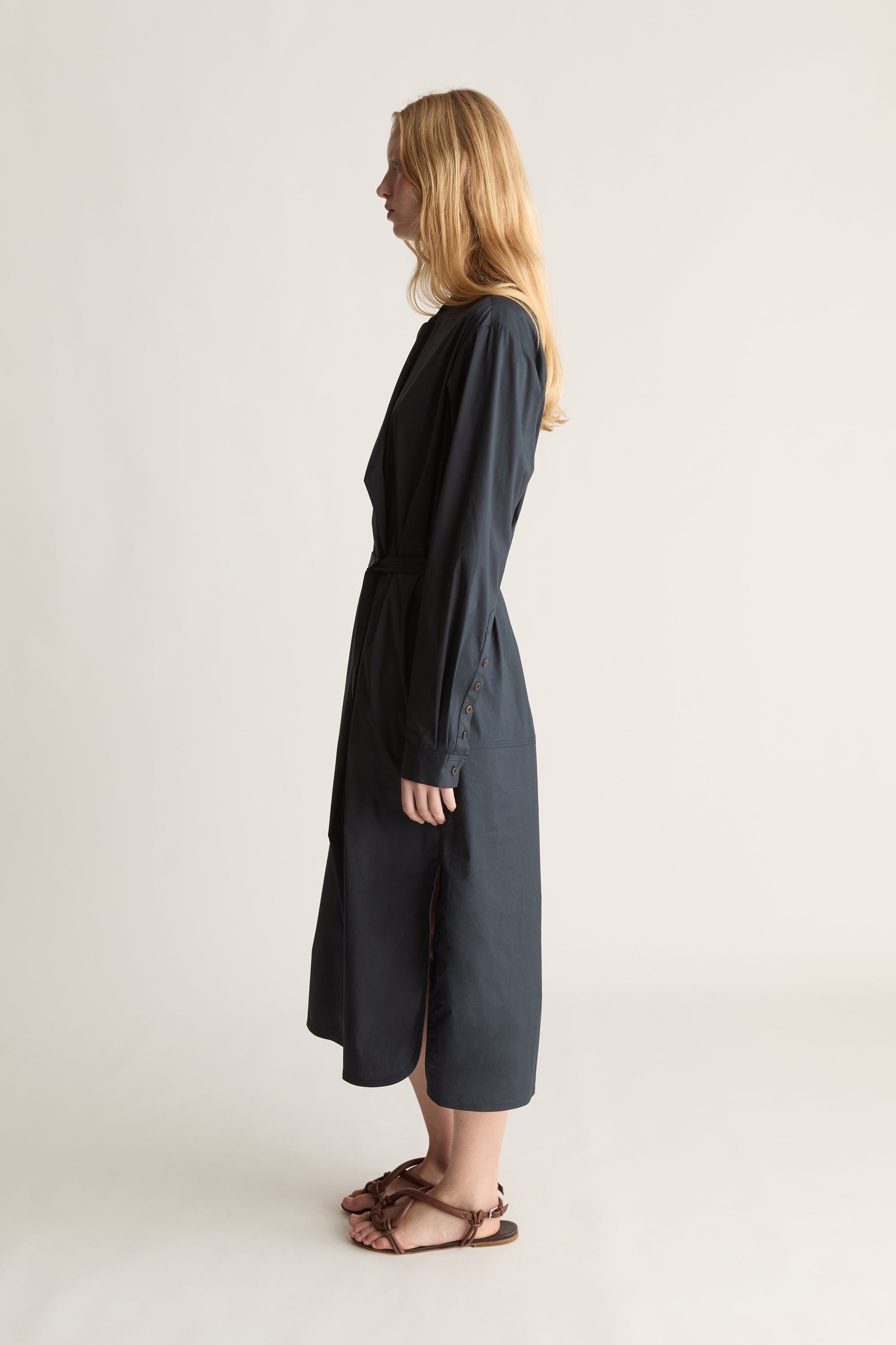 Balfour LS Drape Dress