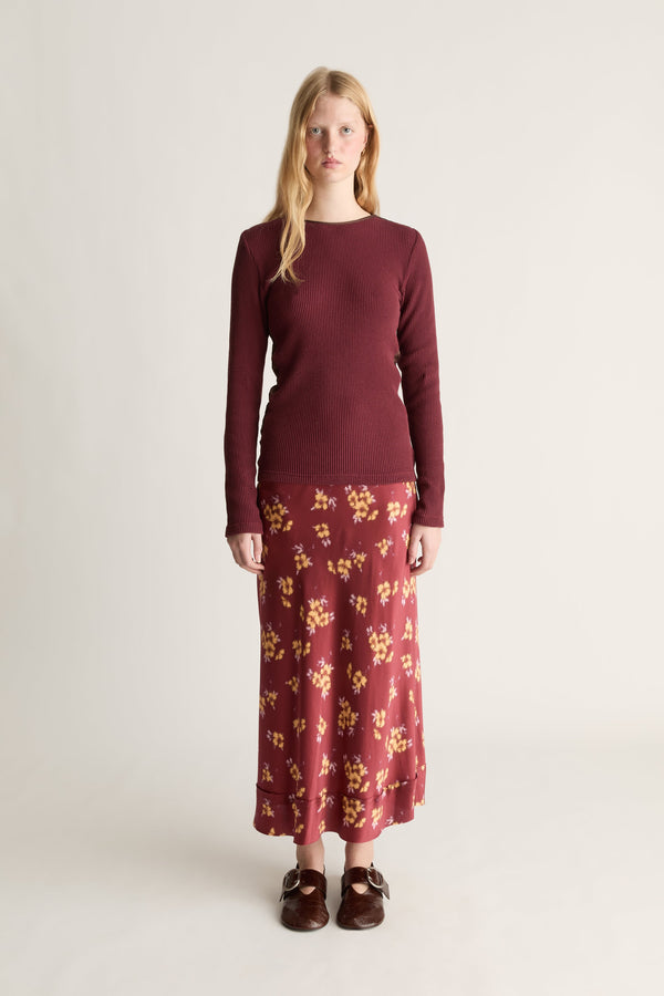 Bella Silk Skirt