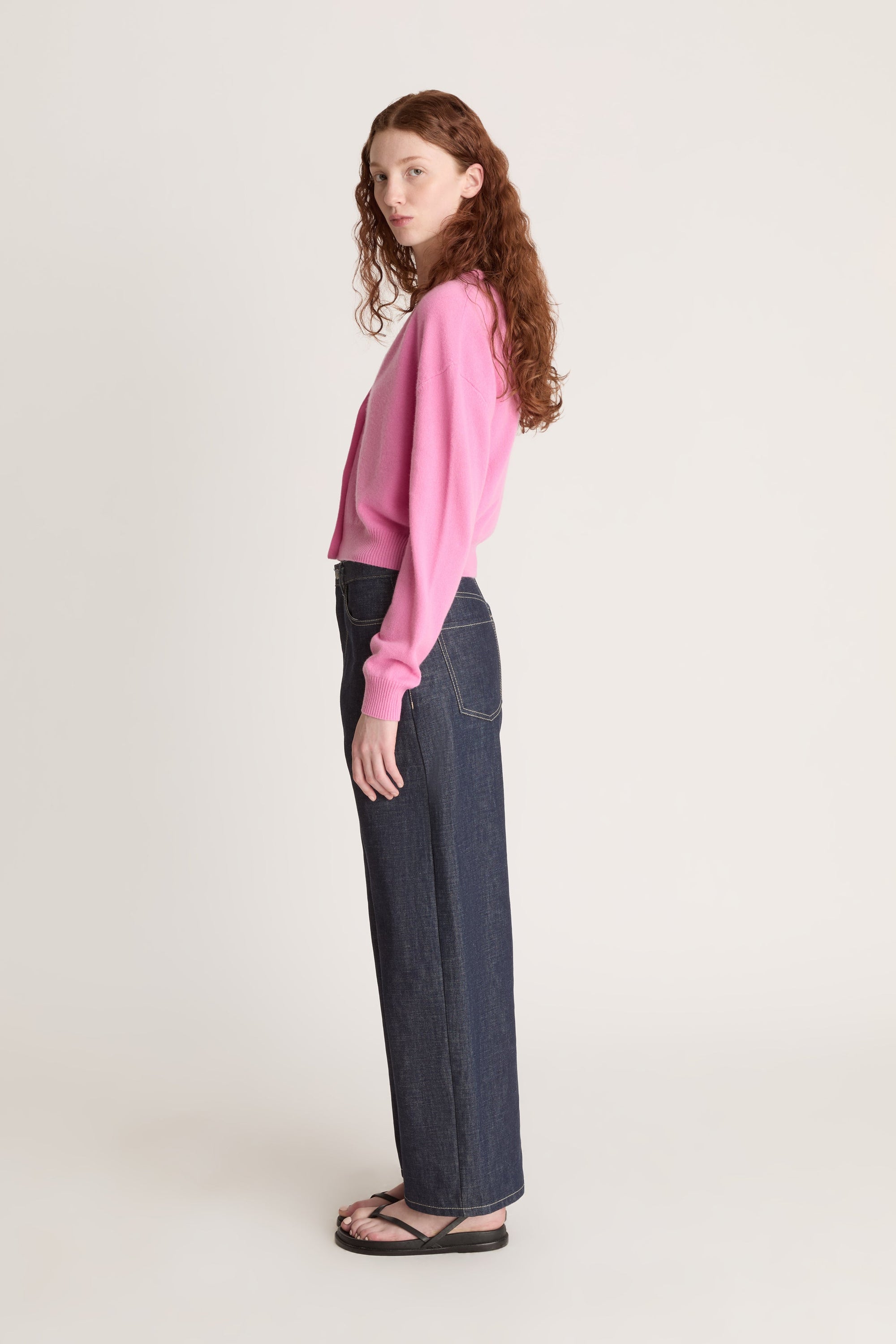 Cashmere V Neck Cardigan
