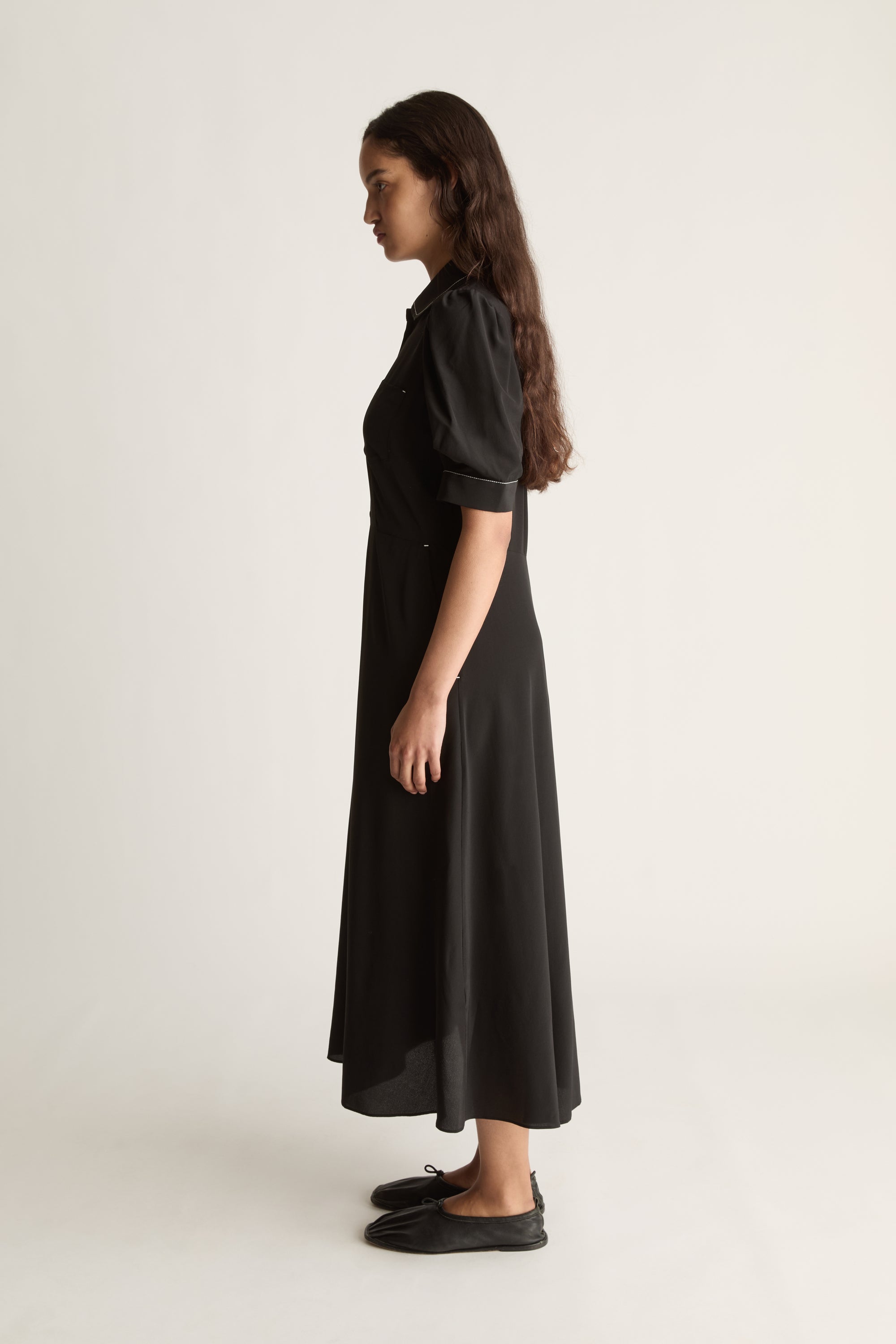 Cassini Short Sleeve Dress