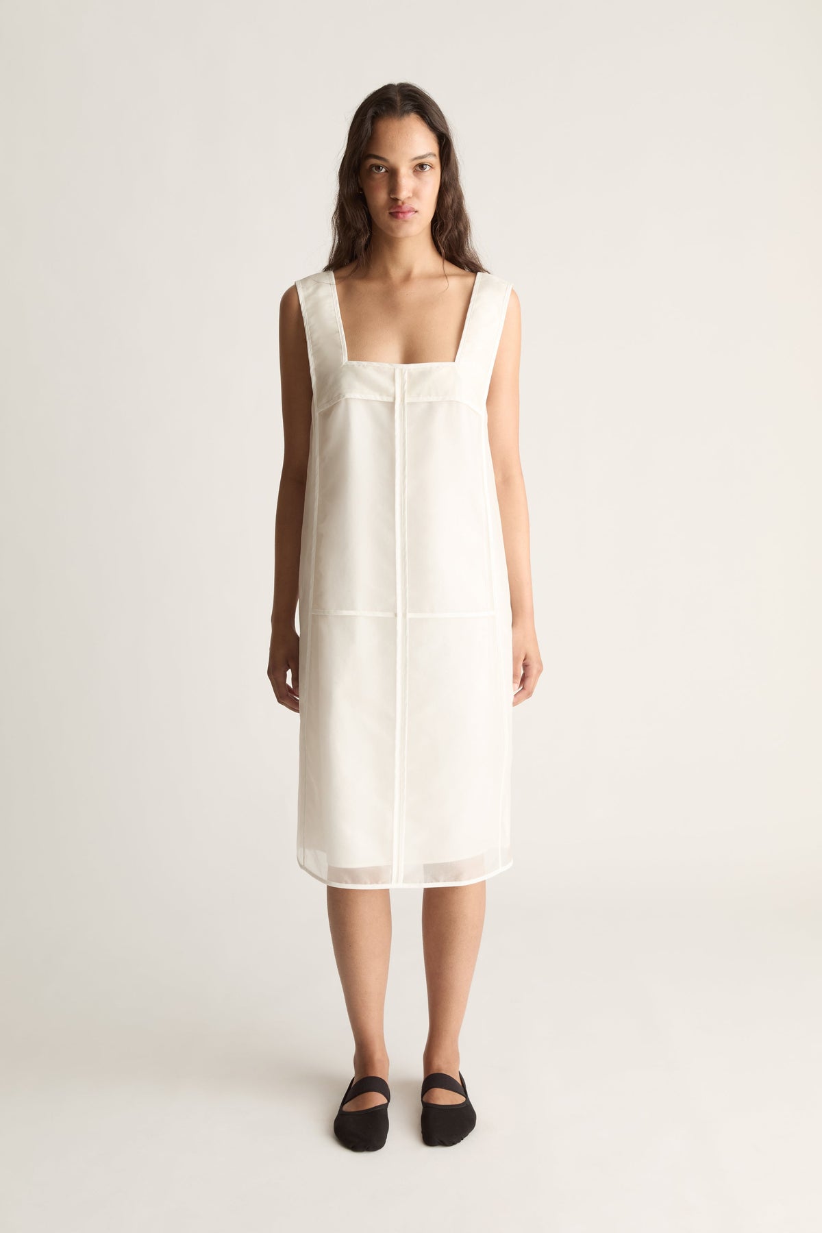 Corinne Organza Apron Dress
