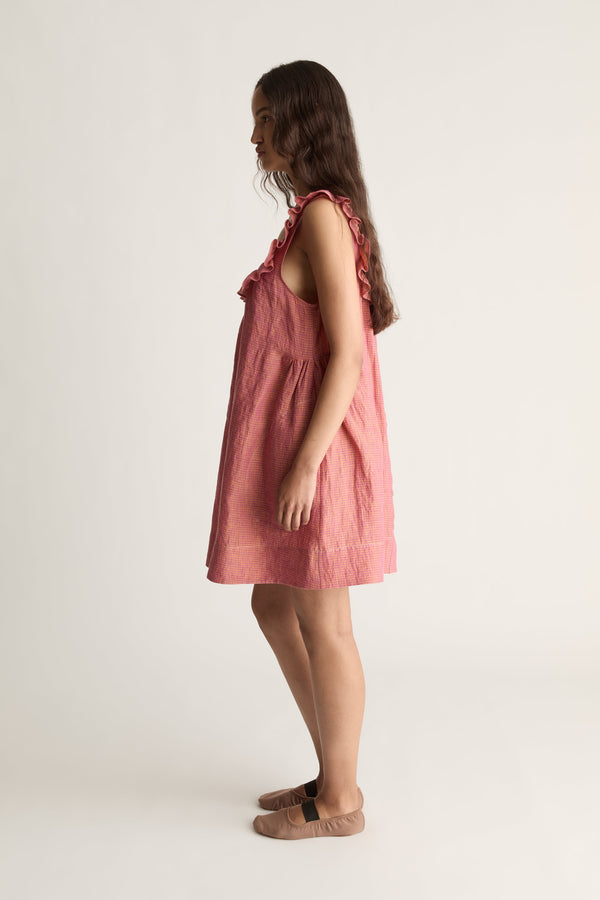 Elissa Check Mini Dress