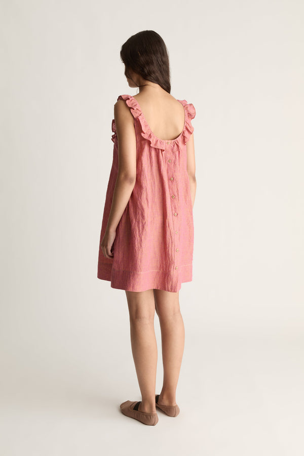 Elissa Check Mini Dress