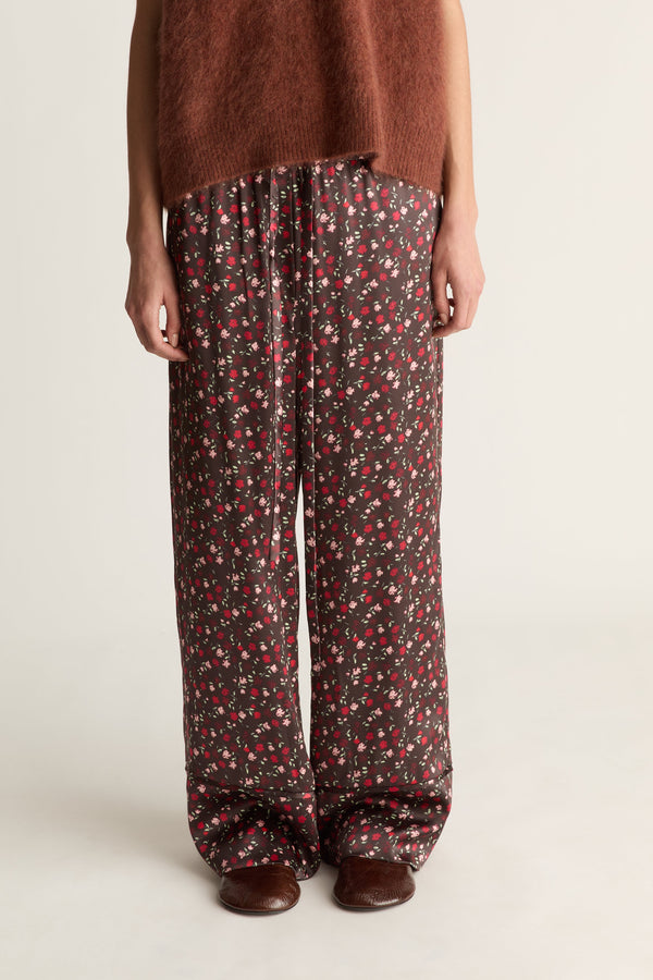 Flora Silk Pant