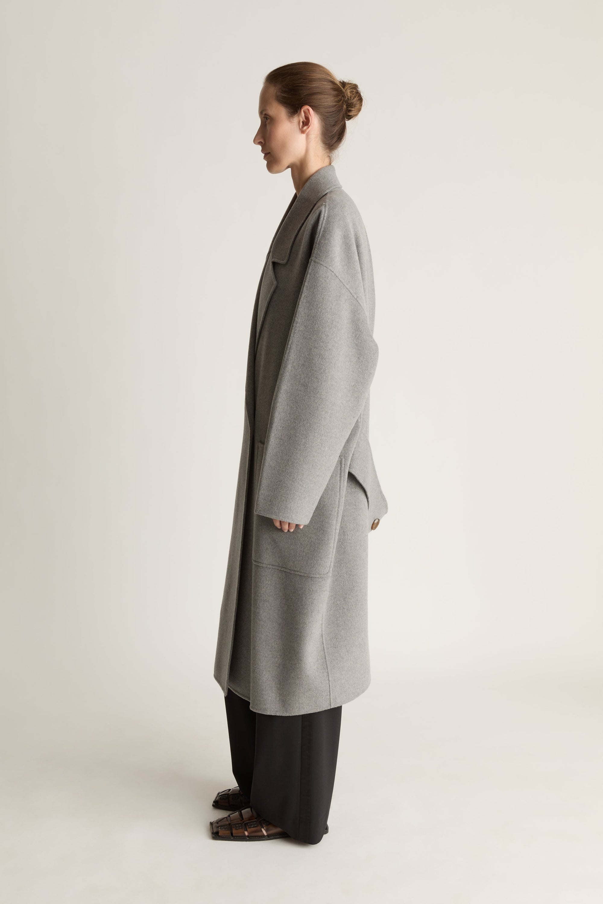 Florentine Cashmere Cocoon Coat