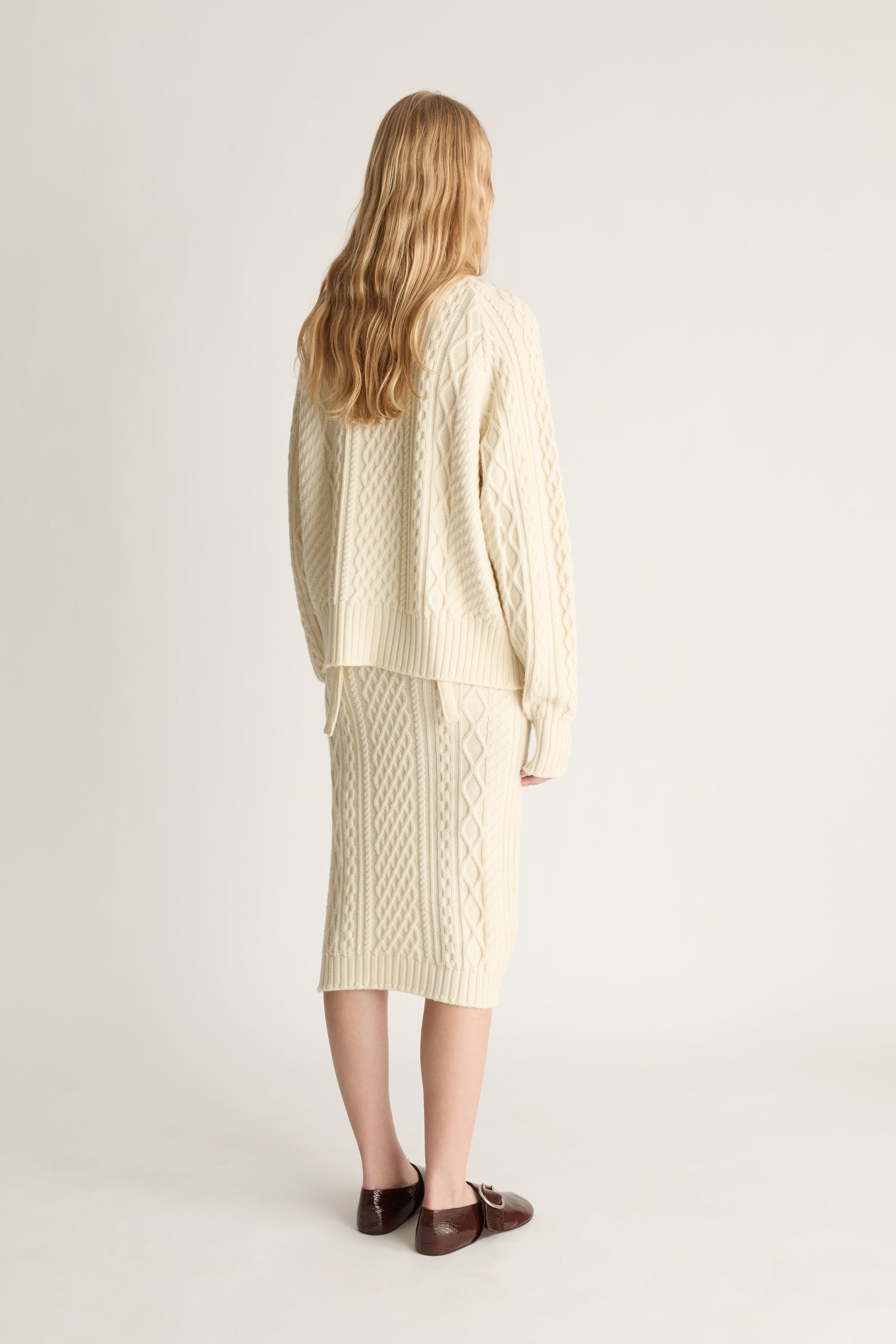 Guiness Cable Knit Cardigan