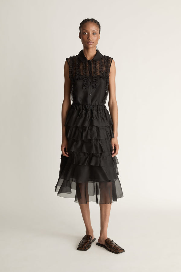 Innes Organza Ruffle Skirt
