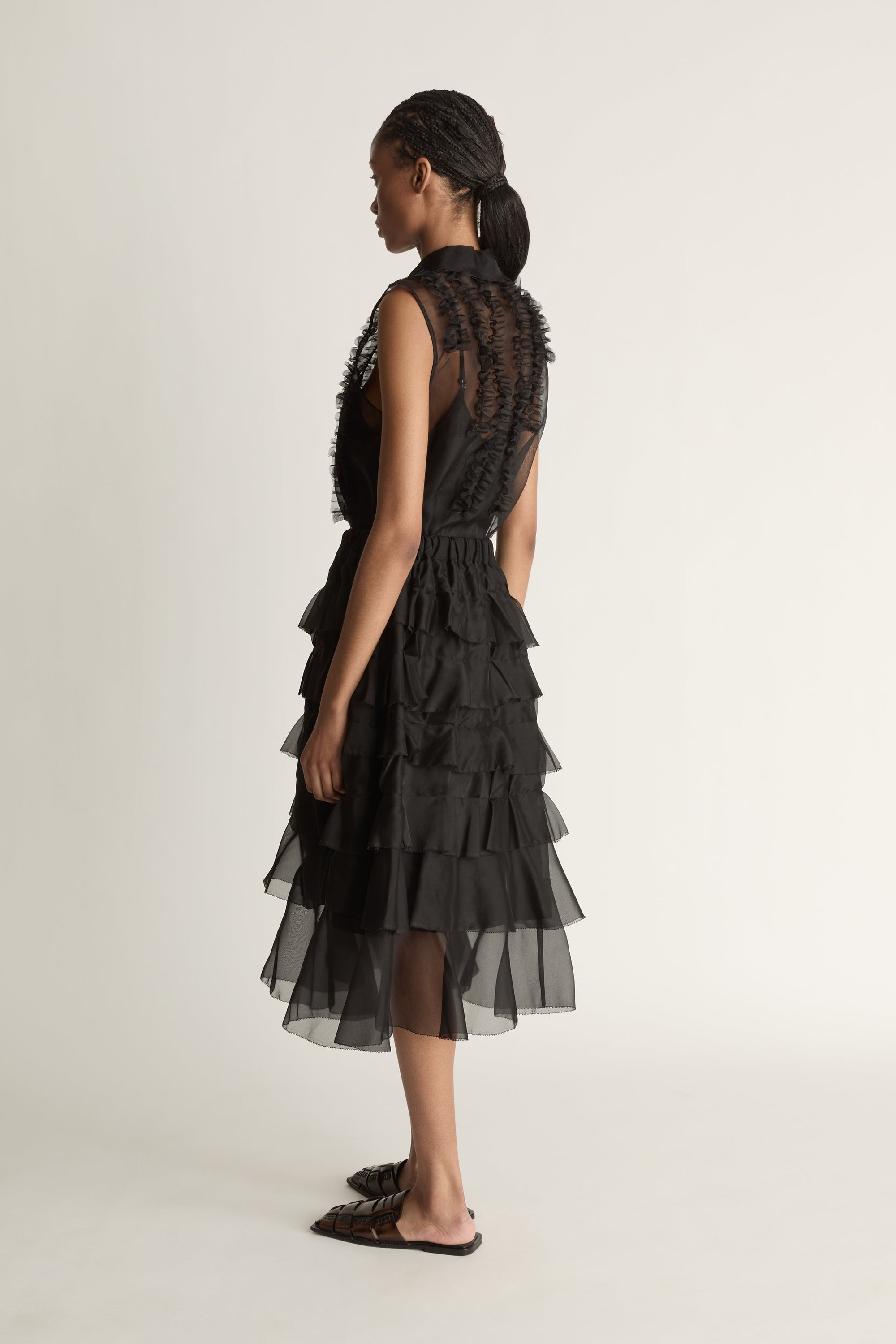 Innes Organza Ruffle Skirt