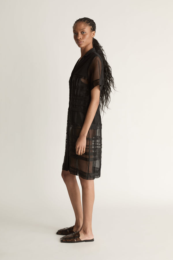 Innes Organza Shirt Dress