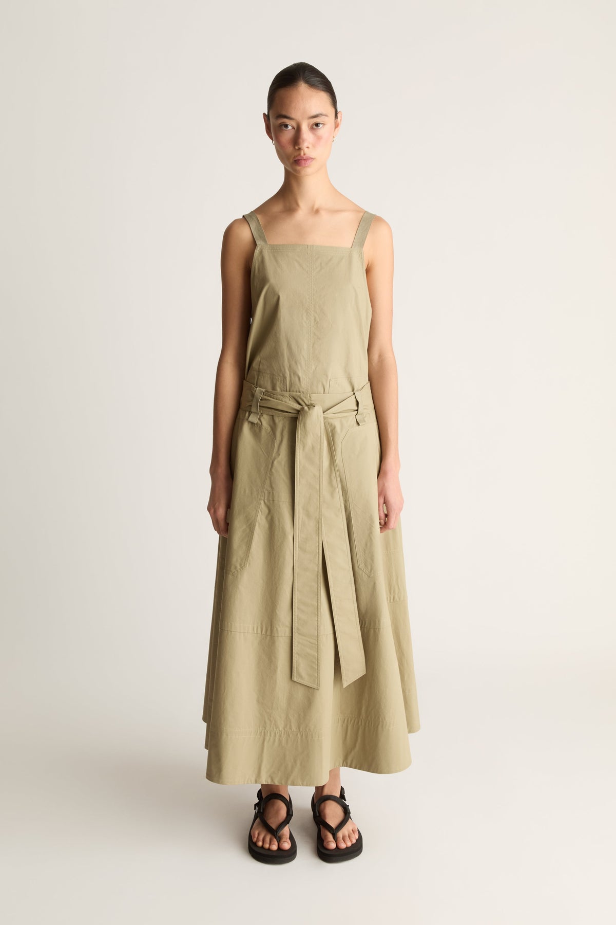 LM Poplin Flare Skirt