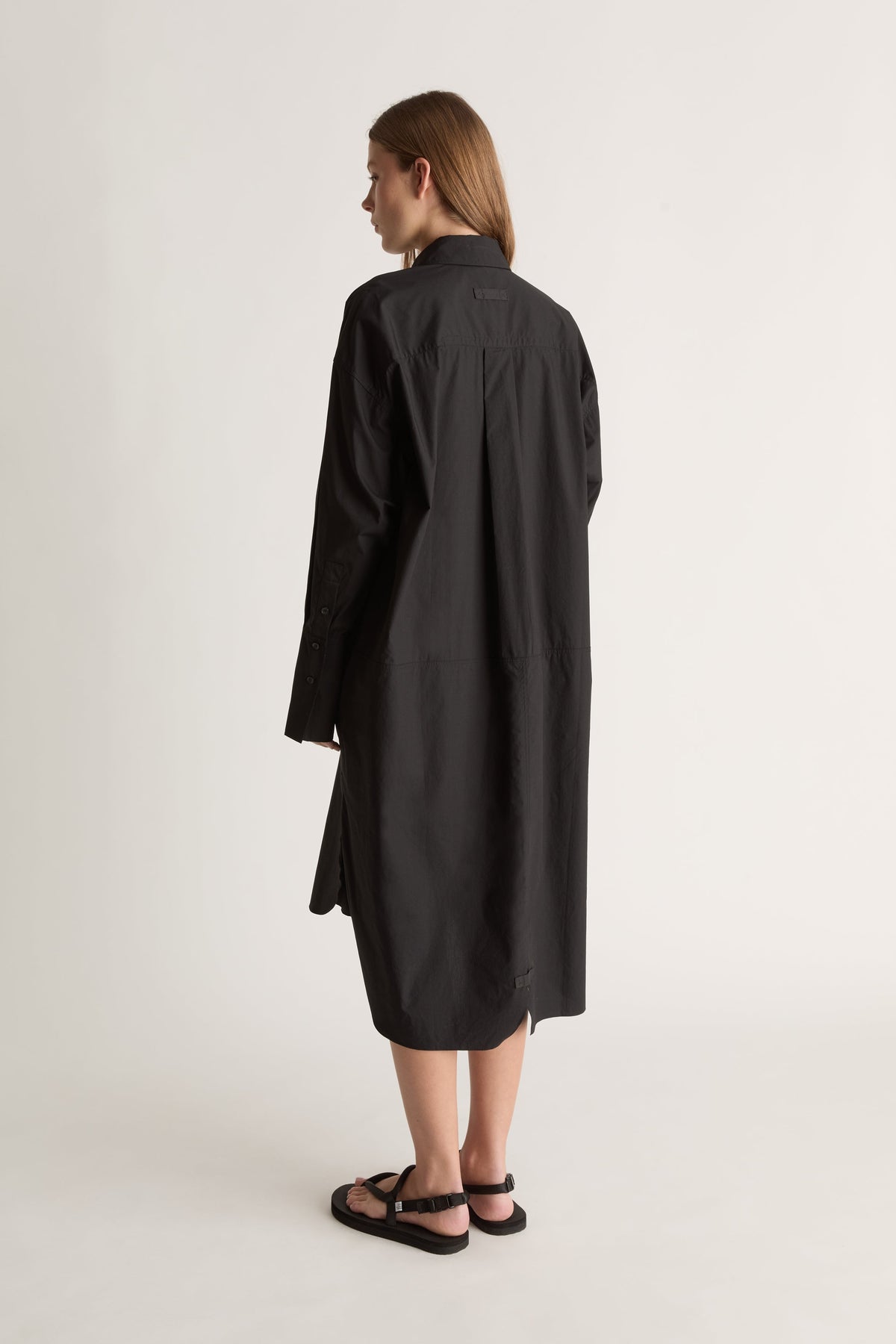 LM Poplin LS Shirt Dress