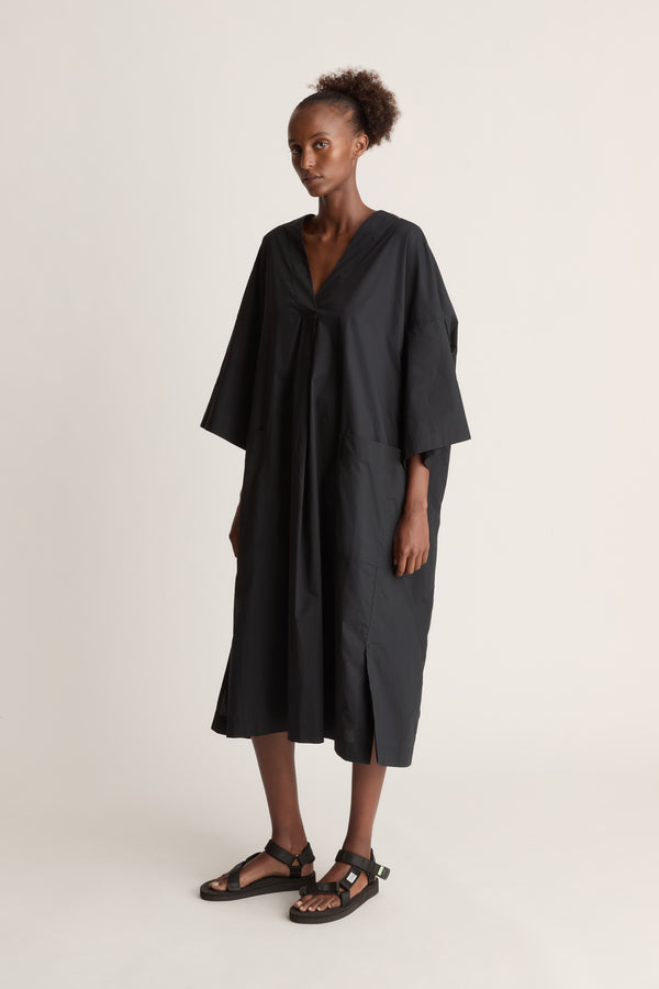 LM Poplin Oversized Tee Dress