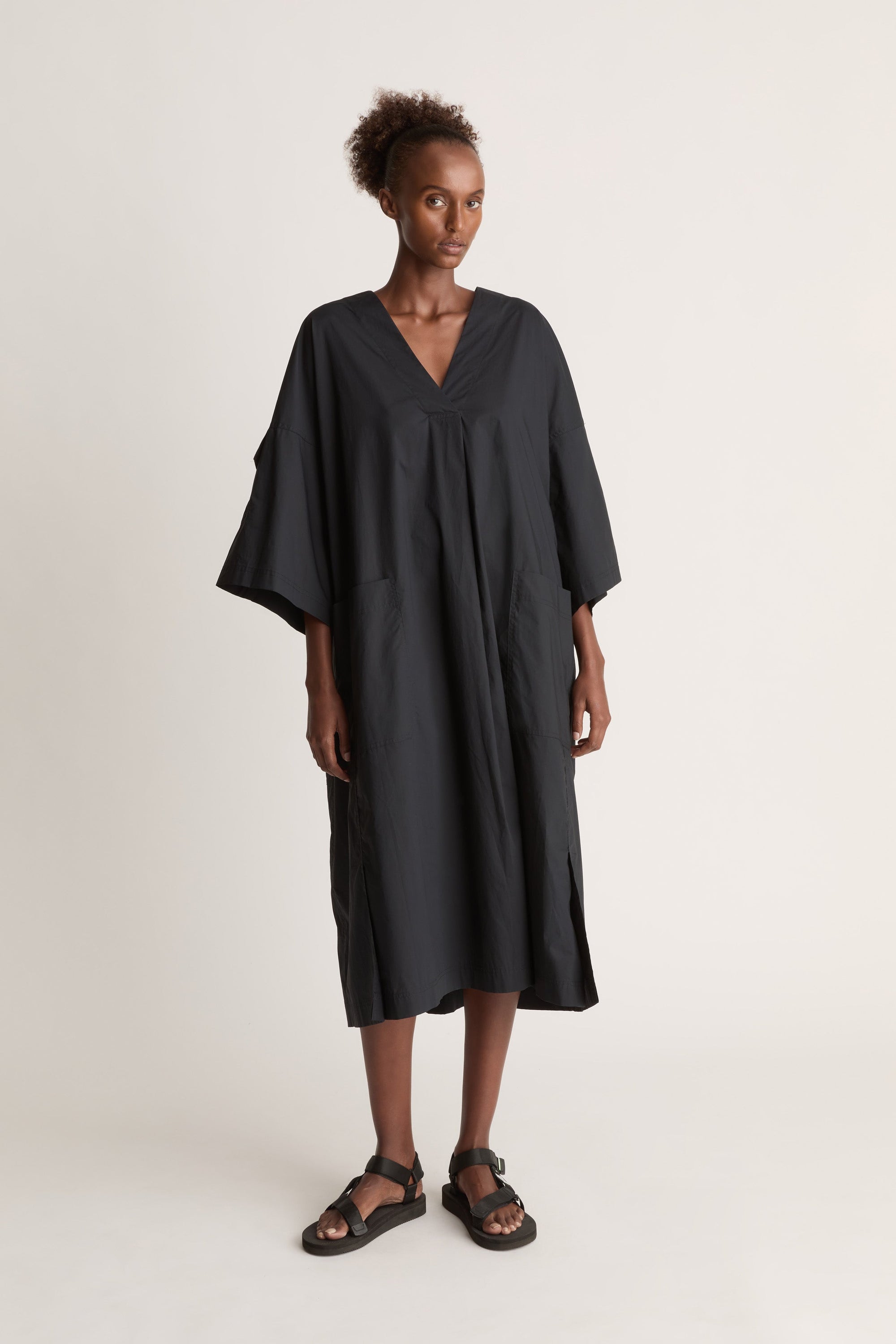 LM Poplin Oversized Tee Dress