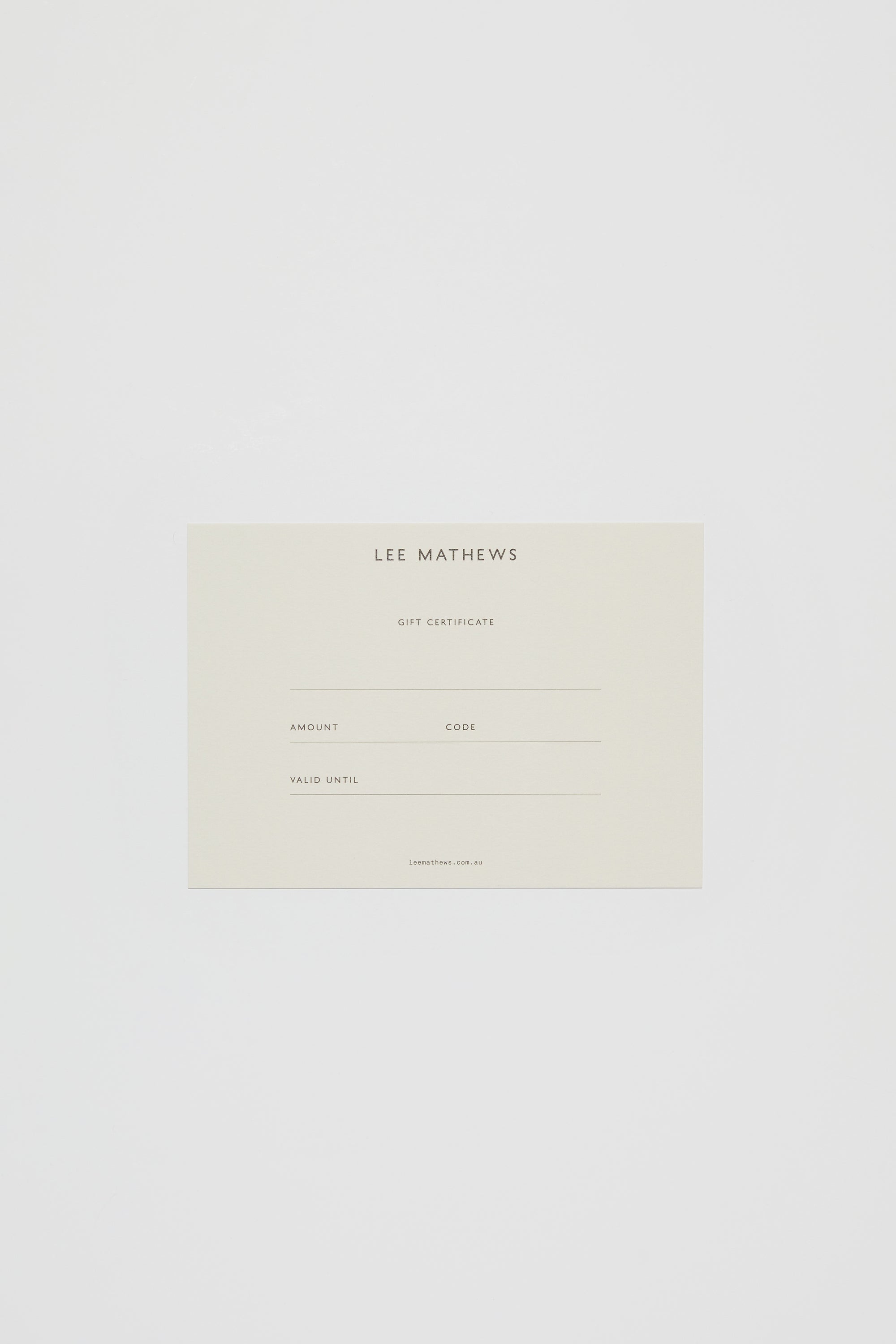 LM Gift Card