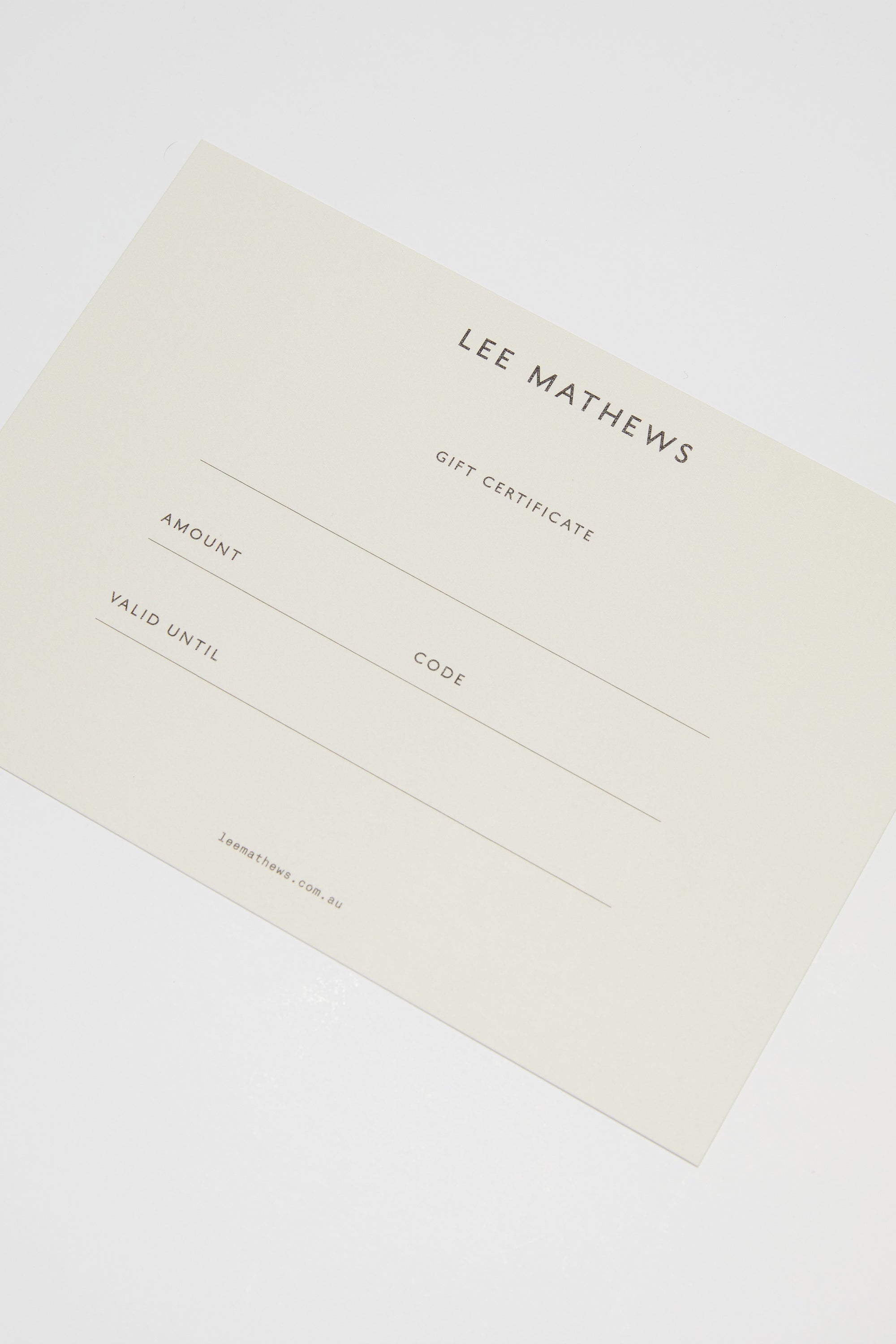 LM Gift Card