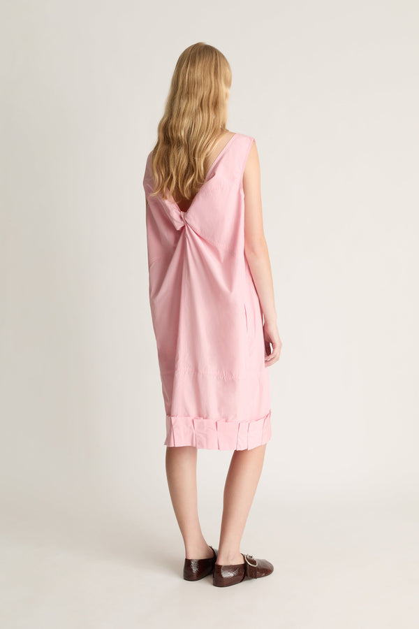Nina Silk Ruffle Dress