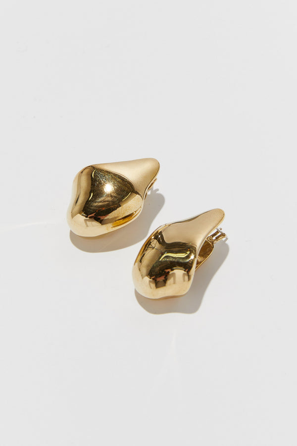 Faris Beignet Hoops Gold